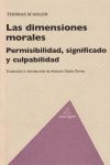 DIMENSIONES MORALES,LAS.AVARIGANI-RUST