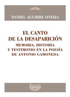 CANTO DE LA DESAPARICION