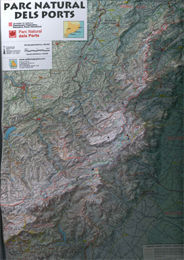 MAPA RELLEU P. N. DELS PORTS