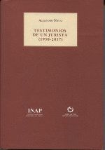 TESTIMONIOS DE UN JURISTA (1930-2017)