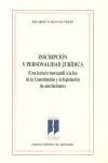 INSCRIPCION Y PERSONALIDAD JURIDICA