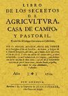 LIBRO DE LOS SECRETOS DE LA AGRICULTURA. MAXTOR EDITORIAL-RUST