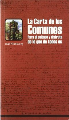 CARTA DE LOS COMUNES, LA.(LEMUR)-TRAFICANTES DE SUEÑOS