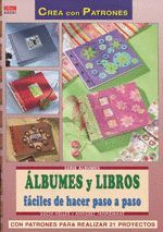 ALBUMES Y LIBROS FACILES DE HACER PASO A PASO.DRAC-CREA CON PATRONES.
