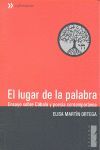EL LUGAR DE LA PALABRA. CALAMO