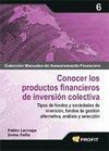 CONOCER LOS PRODUCTOS FINANCIEROS DE INVERSION COLECTIVA.PROFIT-MANUALES ASESORAMIENTO FIANNCIERO-6-