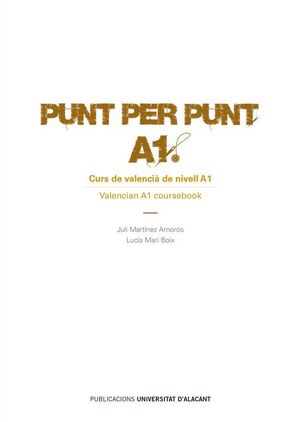 PUNT PER PUNT. A1