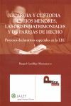 PROCESO DECLARATIVO ESPECIAL GUARDA Y CUSTODIA HIJ