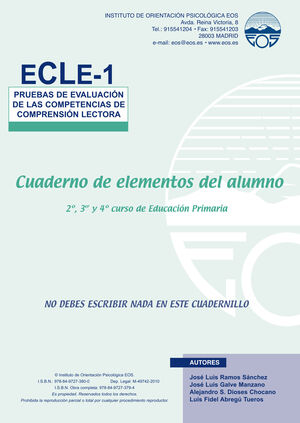 ECLE 1. CUADERNO DE ELEMENTOS