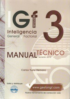 IGF 3-R. MANUAL TÉCNICO