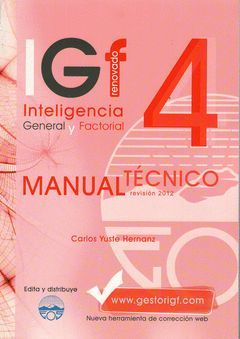 IGF 4-R. MANUAL TÉCNICO