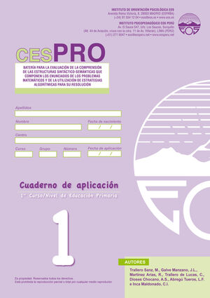 CESPRO. CUADERNO 1