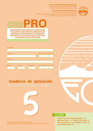 CESPRO. CUADERNO 5