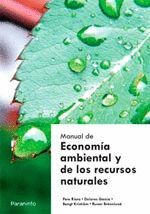 MANUAL DE ECONOMIA AMBIENTAL Y RECURSOS NATURALES