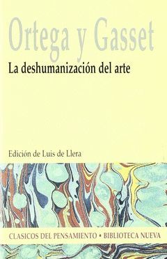 DESHUMANIZACION DEL ARTE,LA.BIBL NUEVA-R