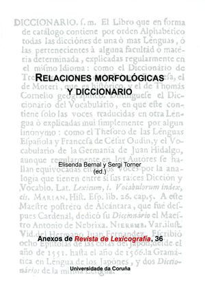 RELACIONES MORFOLÓGICAS Y DICCIONARIO