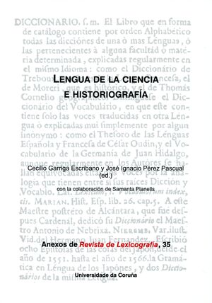 LENGUA DE LA CIENCIA E HISTORIOGRAFÍA