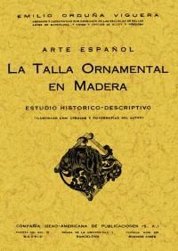 TALLA ORNAMENTAL EN MADERA