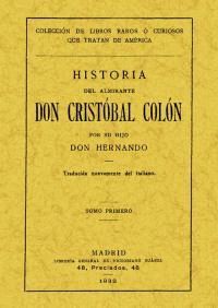 HISTORIA DEL ALMIRANTE DON CRISTOBAL COLON (2TOMOS