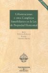 URBANIZACION Y COMPLEJOS INMOBILIARIOS EN LEY DE P