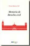 MEMORIA DE DERECHO CIVIL
