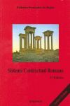 SISTEMA CONTRACTUAL ROMANO.(CD-ROM).(3ªED)