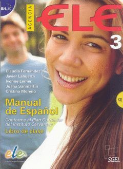 AGENCIA ELE 3 B1.1 LIBRO DE CLASE + CD