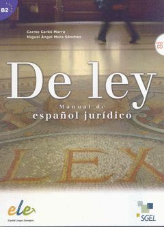 DE LEY MANUAL DE ESPAÑOL JURIDICO