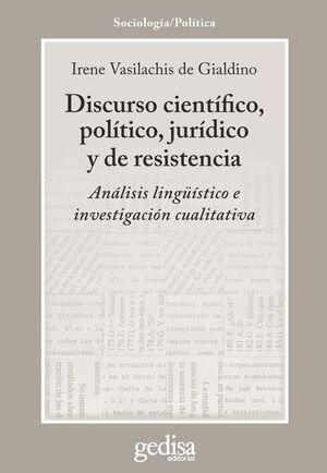 DISCURSO CIENTIFICO POLITICO JURIDICO Y RESISTENCI