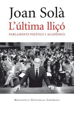 L'ÚLTIMA LLIÇÓ I ALTRES TEXTOS