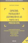 CAPACIDAD POSTULACION Y LEGITIMACION DE PARTES PRO