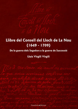 LLIBRE DEL CONSELL DEL LLOCH DE LA NOU (1649-1709)