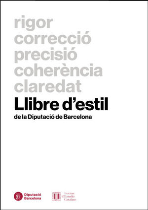 LLIBRE D'ESTIL DE LA DIPUTACIÓ DE BARCELONA