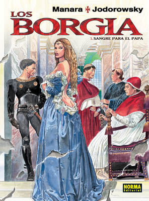 BORGIA-1.SANGRE PARA EL PAPA.NORMA COMICS-G-CARTONE