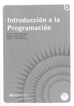 INTRODUCCIÓN A LA PROGRAMACIÓN