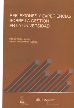 REFLEXIONES Y EXPRESIONES SOBRE LA GESTIÓN EN LA UNIVERSIDAD