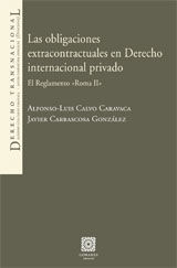 OBLIGACIONES EXTRACONTRACTUALES EN DERECHO INTERNACIONAL PRIVADO, LAS -COMARES