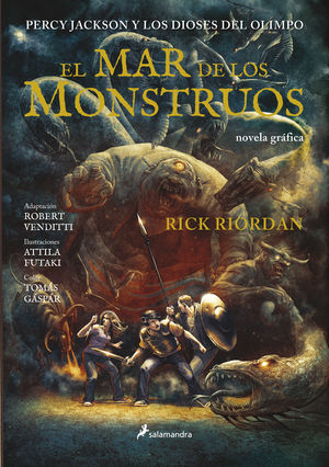 PERCY JACKSON.COMIC-02.MAR DE LOS MONSTRUOS, EL.COMIC.SALAMANDRA