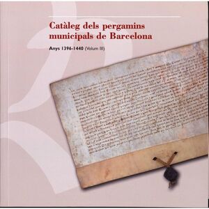 CATÀLEG DE PERGAMINS MUNICIPALS DE BARCELONA