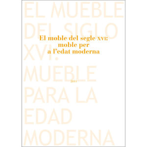 EL MOBLE DEL SEGLE XVI