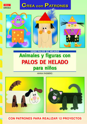 ANIMALES Y FIGURAS CON PALOS DE HELADO PARA NIÑOS. DRAC