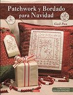 PATCHWORK Y BORDADO PARA NAVIDAD