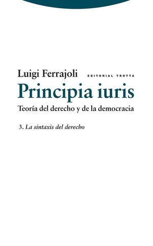 PRINCIPIA IURIS 3 SINTAXIS DEL DERECHO