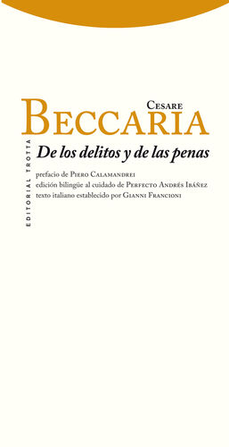 DE LOS DELITOS Y DE LAS PENAS.TROTTA