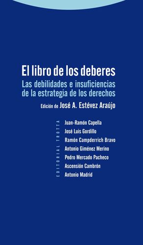 LIBRO DE LOS DEBERES, EL.