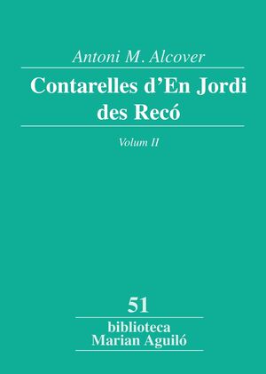 CONTARELLES D'EN JORDI DES RECÓ, VOL. 2