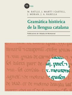 GRAMATICA HISTORICA DE LA LLENGUA CATALANA