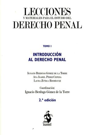 INTRODUCCIÓN AL DERECHO PENAL