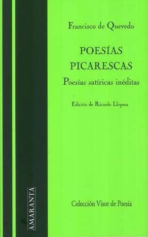POESÍAS PICARESCAS. VISOR-7