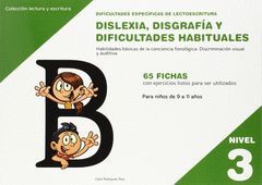 DISLEXIA NIVEL 3 DISGRAFIA Y DIFICULTADES HABITUALES